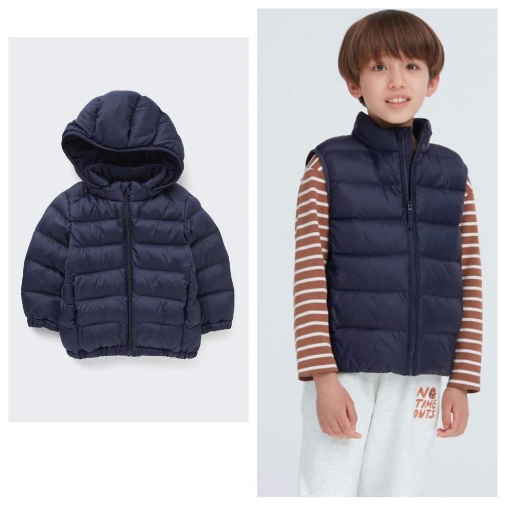 Uniqlo Jacket & Vest Bundle